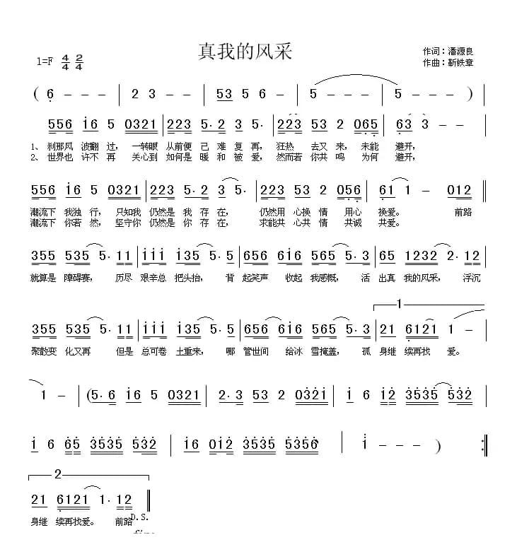 真我的风采（粤语）