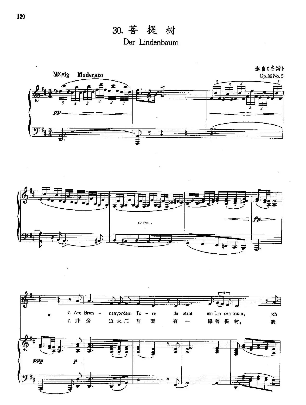 [奥]30菩提树（正谱）