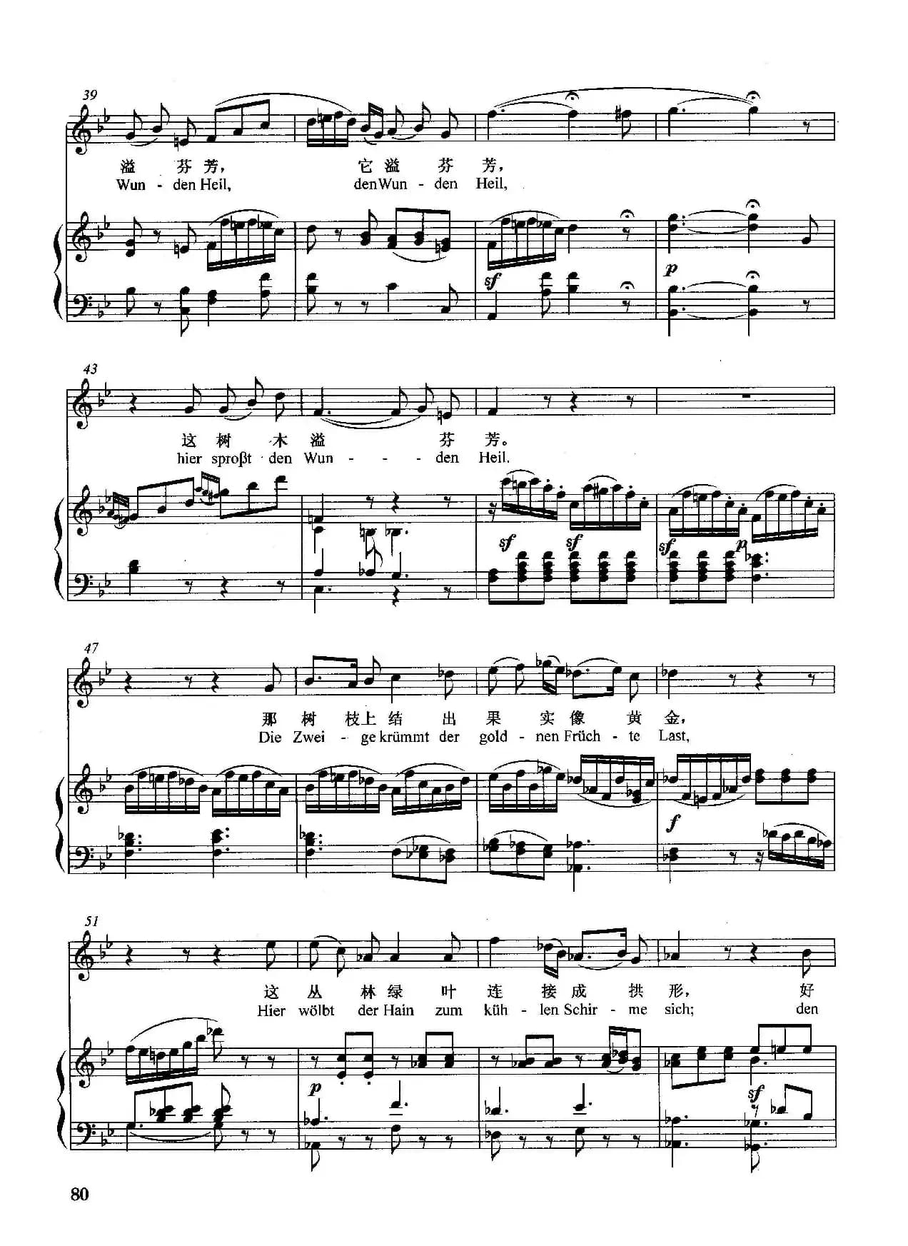 [奥]那大地披上绿新衣（正谱）