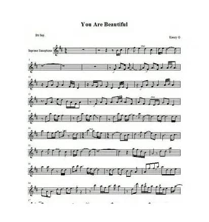 you are beautiful（高音萨克斯Kenny G版）
