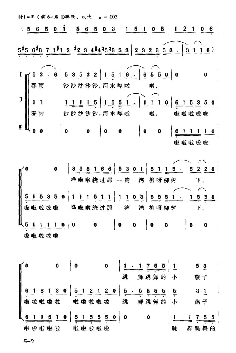 山乡的春天（青春少女组合）