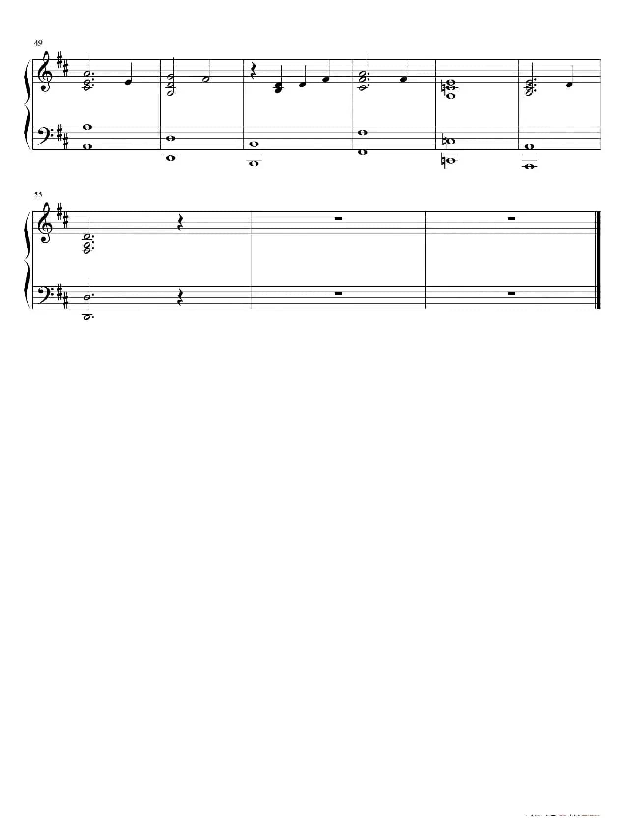 赵胤先钢琴曲谱《The ludlows》（电影《燃情岁月》主题曲）