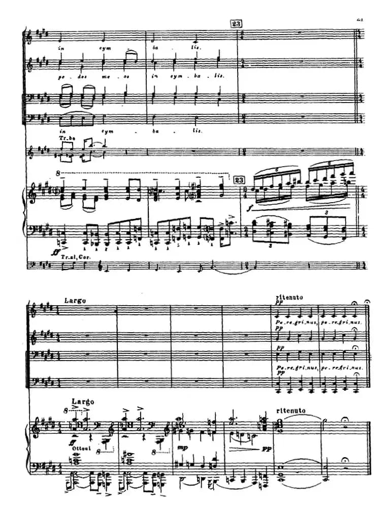 3.十字军占领普斯科夫城(选自大合唱《亚历山大·涅夫斯基》、正谱)