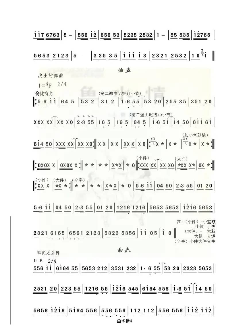 鱼水情（小歌舞）