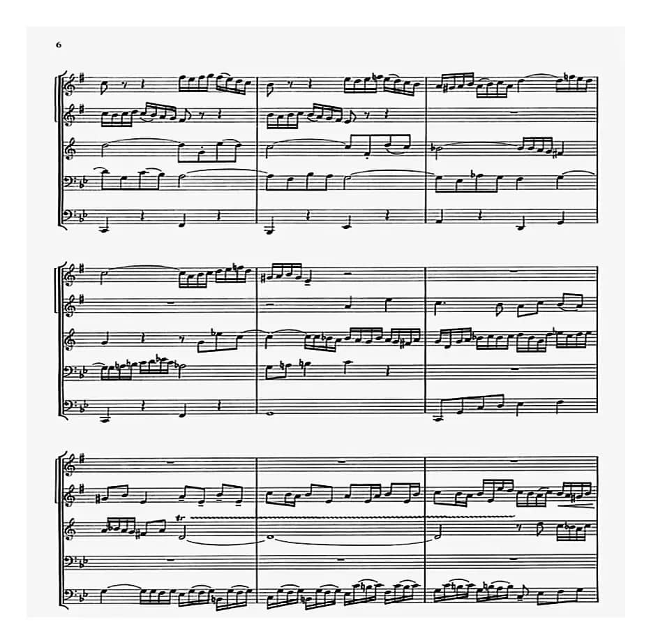 巴赫 G小调赋格曲（铜管乐队演奏）