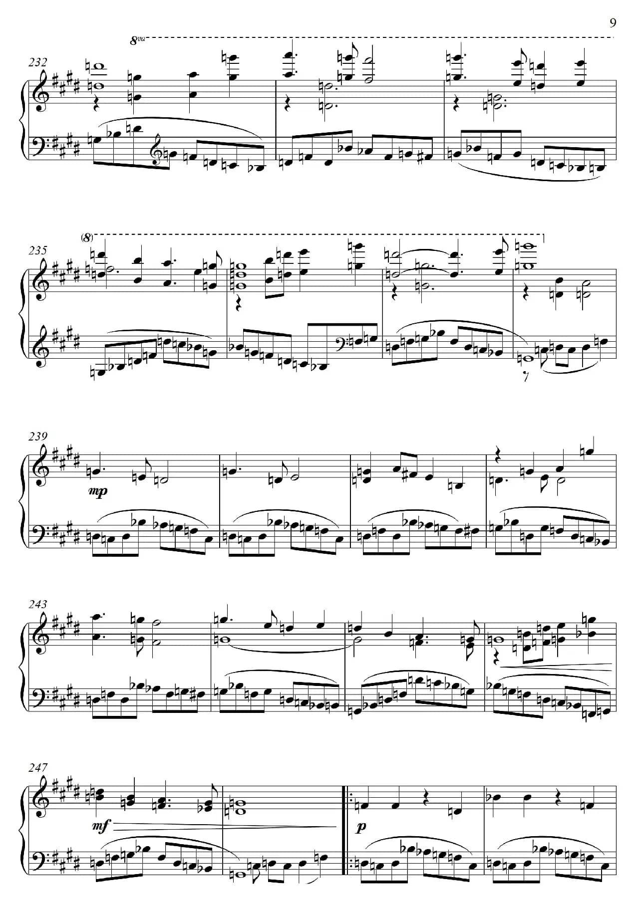 第22钢琴奏鸣曲“信仰”Piano Sonata No`22（四个乐章）