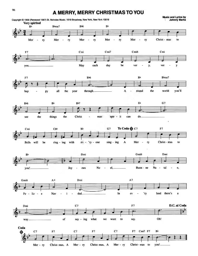 A MERRY,MERRY CHRISTMAS TO YOU