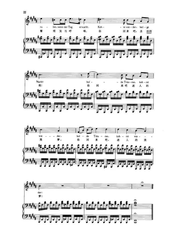夜与梦（中外文对照版、正谱）