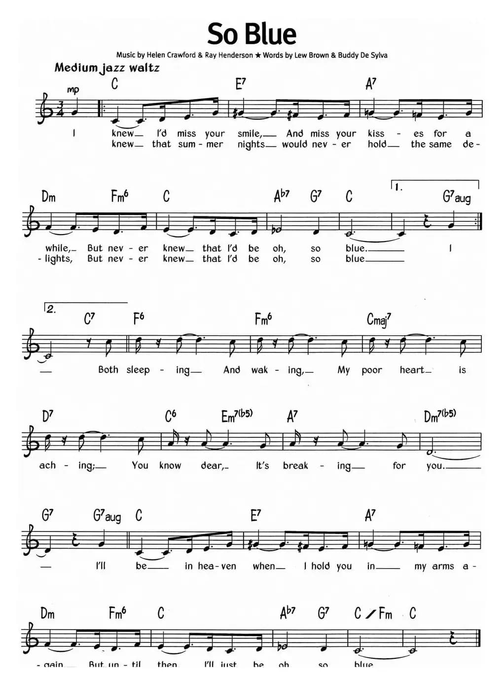 蓝调音乐：So Blue