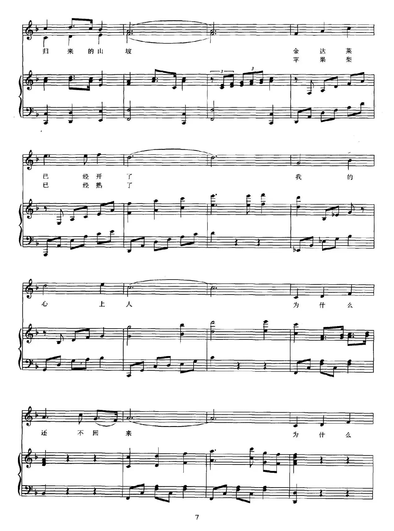 阿里郎山坡（正谱）