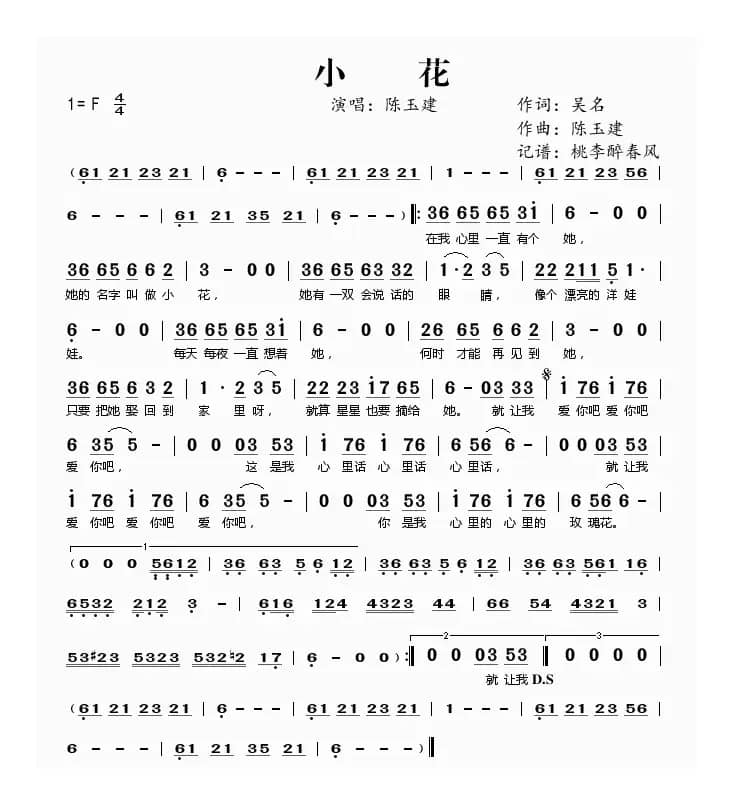 小花——陈玉建