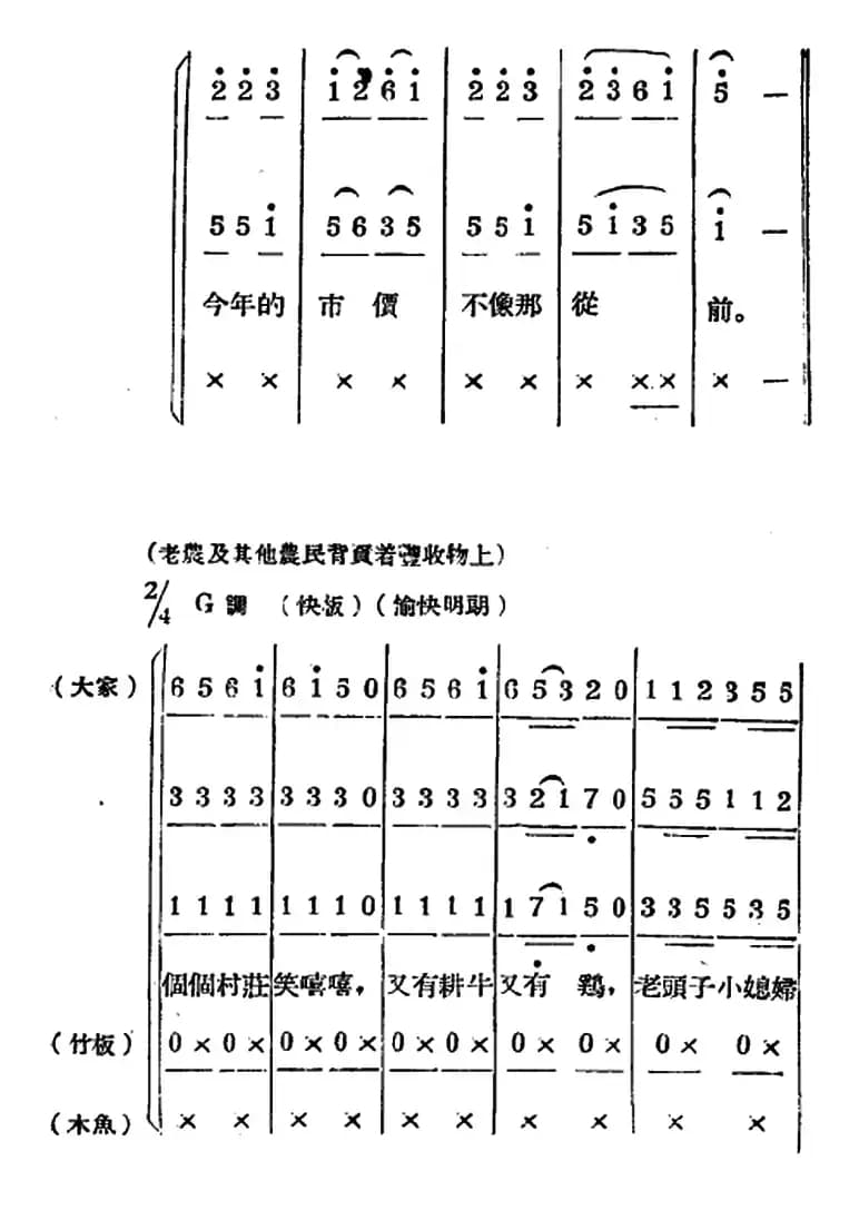 生产大合唱（二幕活报型歌剧）