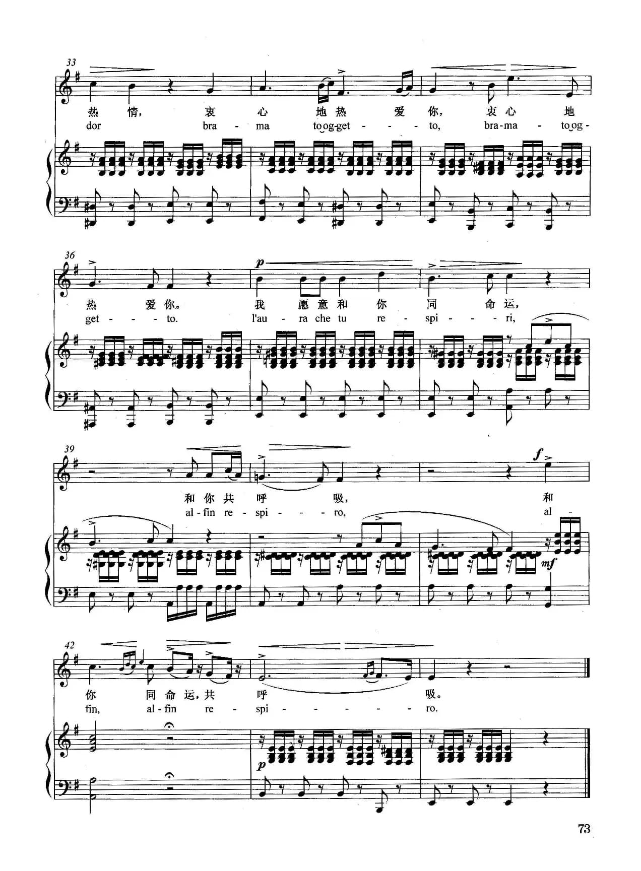 [德]我怀着满腔热情（正谱）