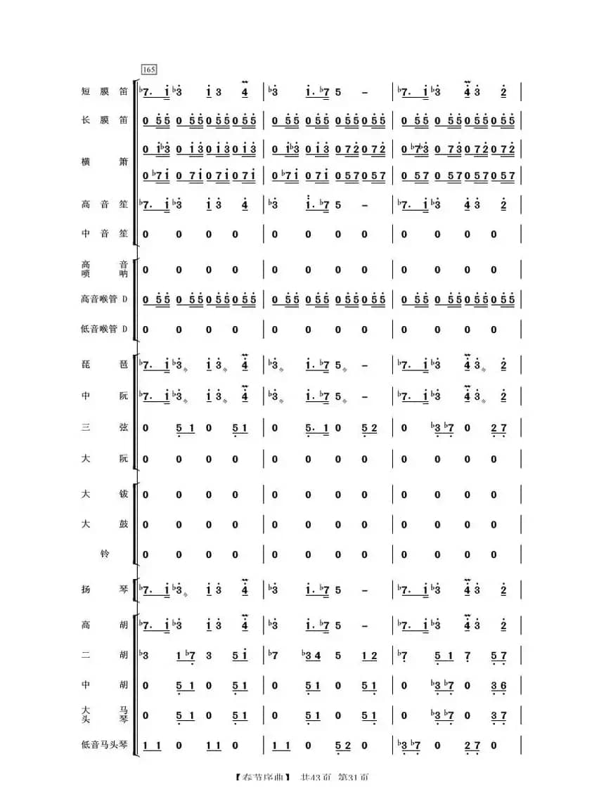 春节序曲（民乐合奏）