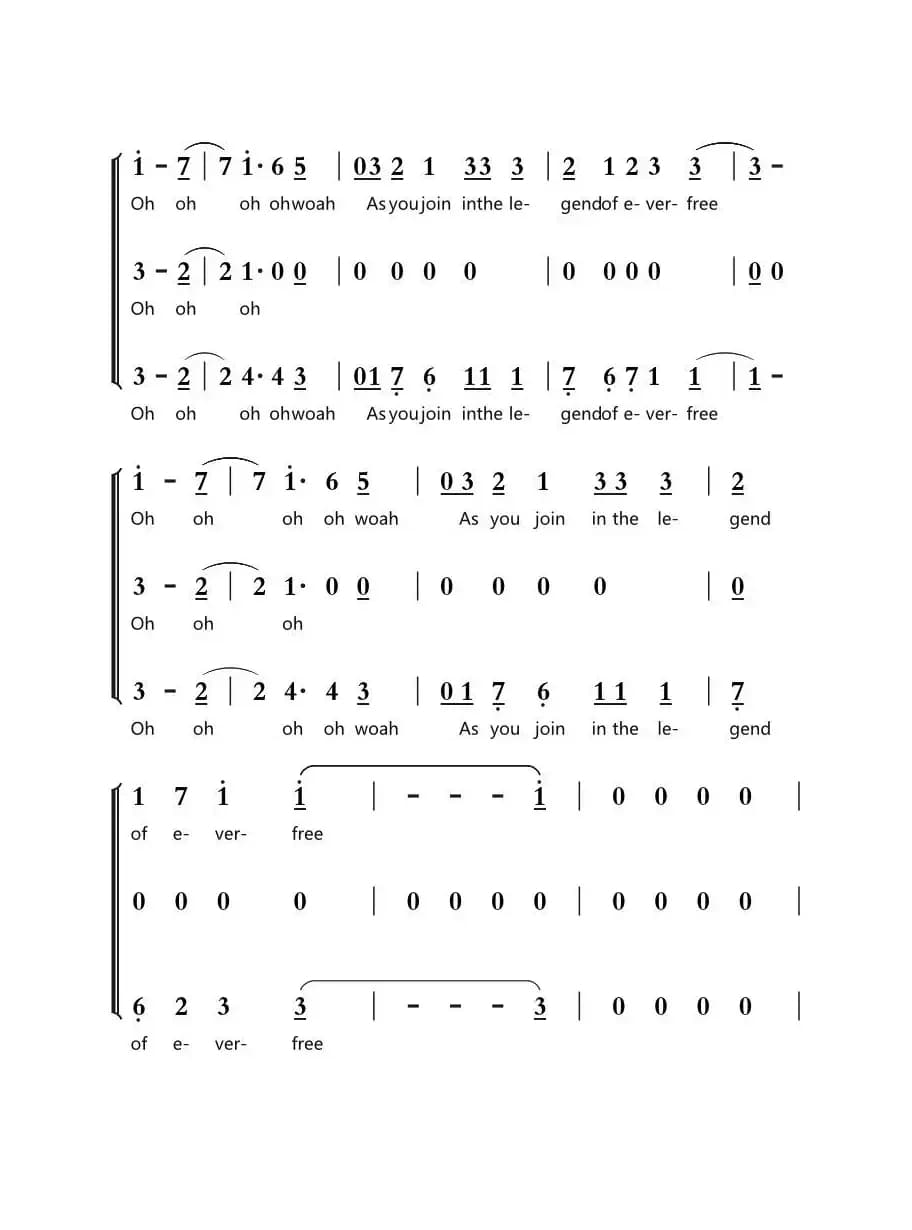 Legend of Everfree（无尽之森传说）