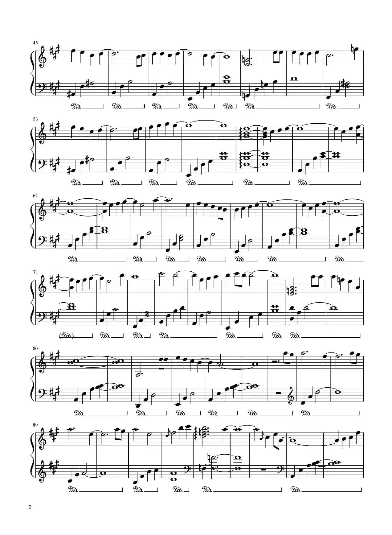 Reason（秋の童話）【《蓝色生死恋》插曲】（BiBiPiano钢琴版）