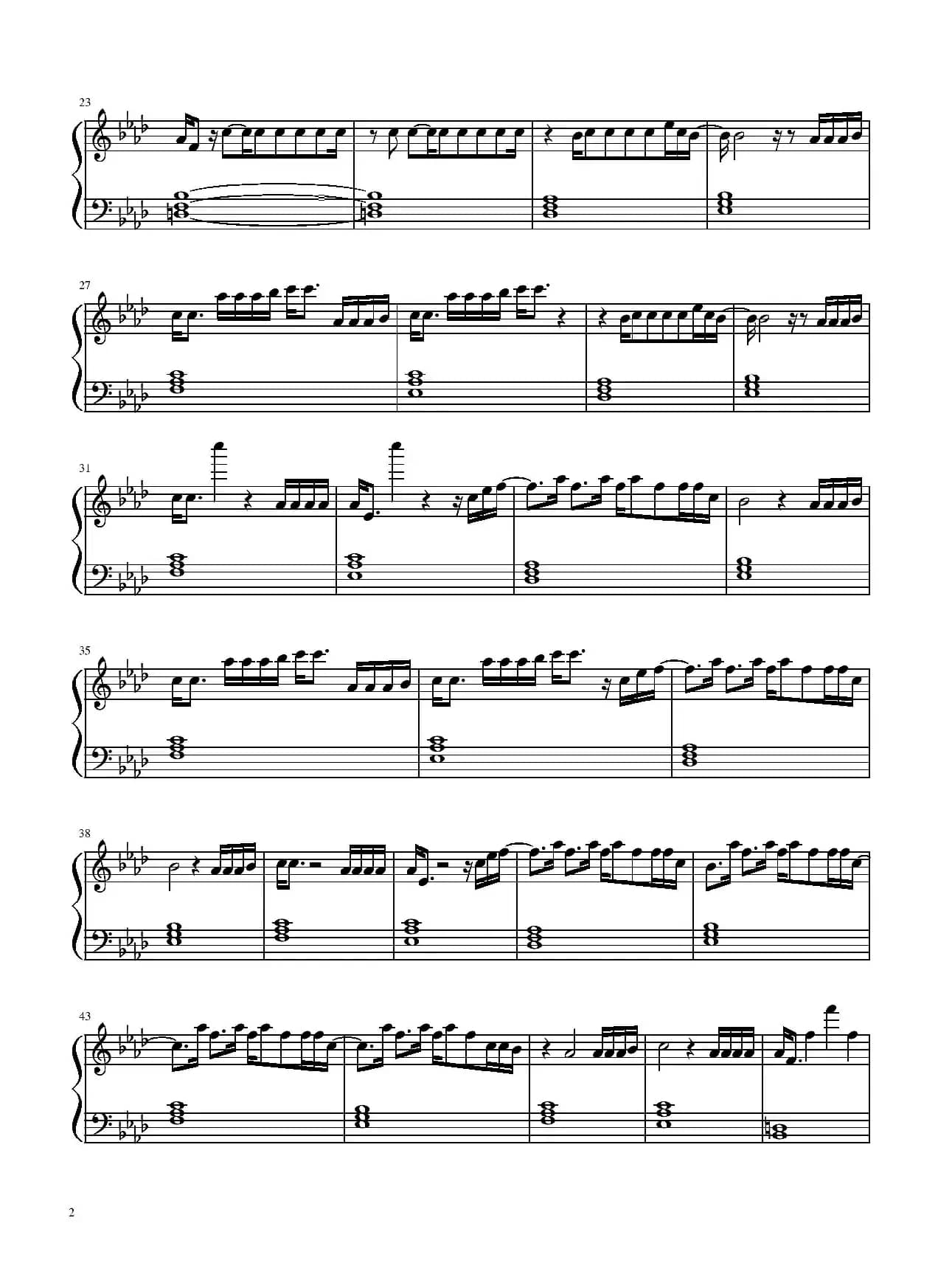 Visions of Gideon（《Call me by your name》【请以你的名字呼唤我】插曲）（BiBiPiano钢琴版）