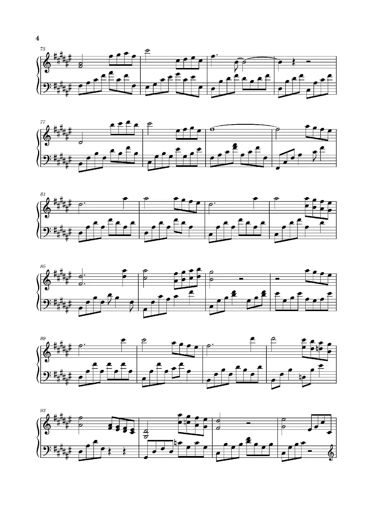 Sundial Dreams（钢琴独奏）