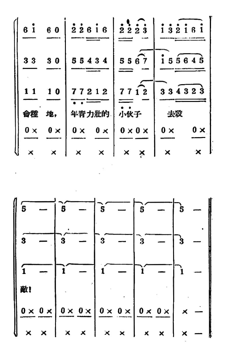 生产大合唱（二幕活报型歌剧）