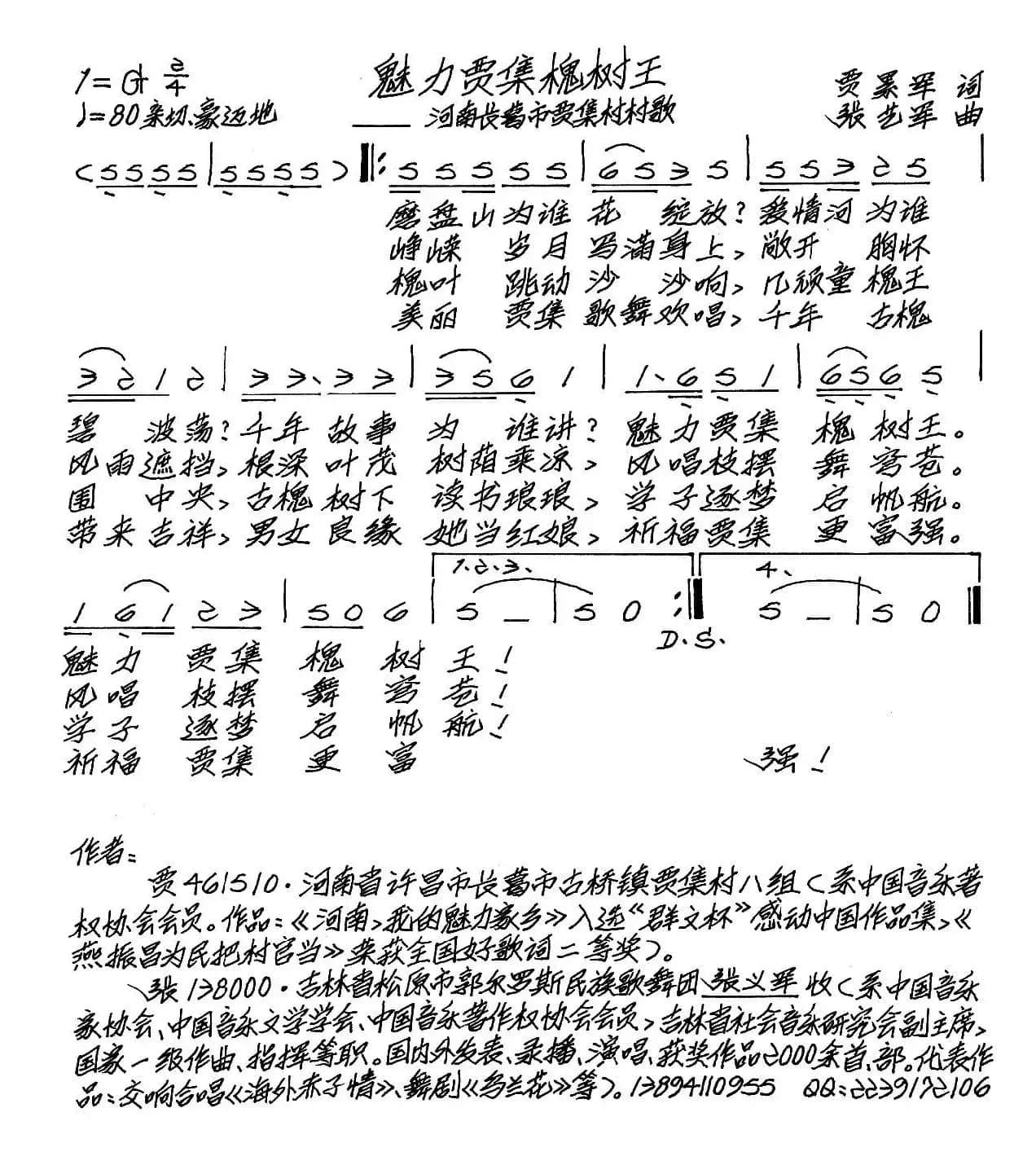 魅力贾集槐树王