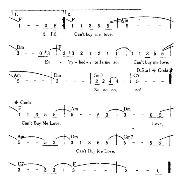 [美]Can't Buy Me Love（爱情无价）