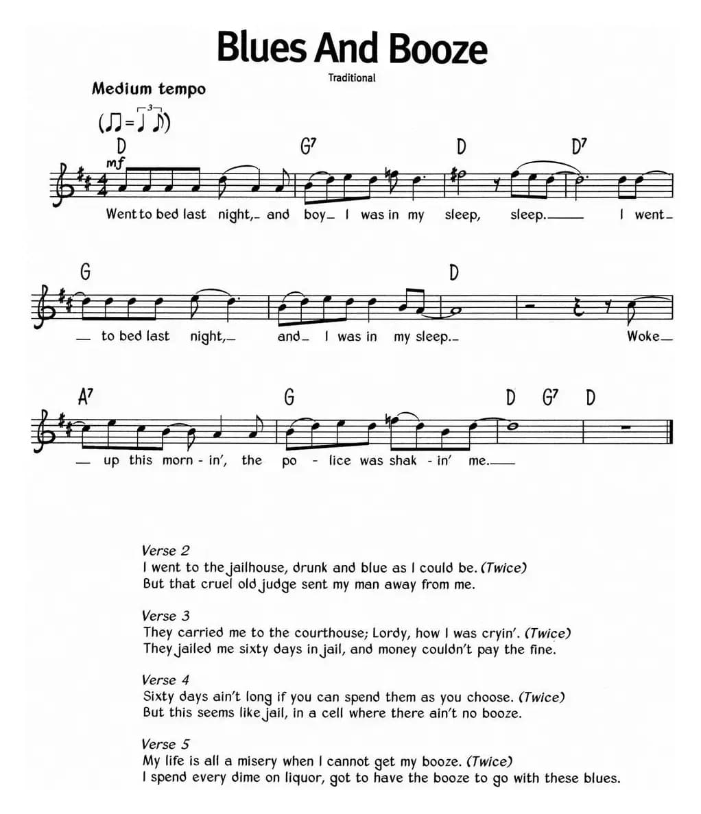 蓝调音乐：Blues And Booze