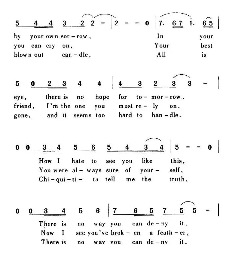 Chiquitita 齐格蒂塔