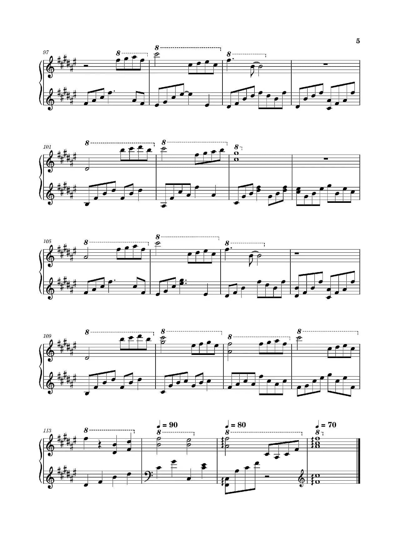 Sundial Dreams（钢琴独奏）