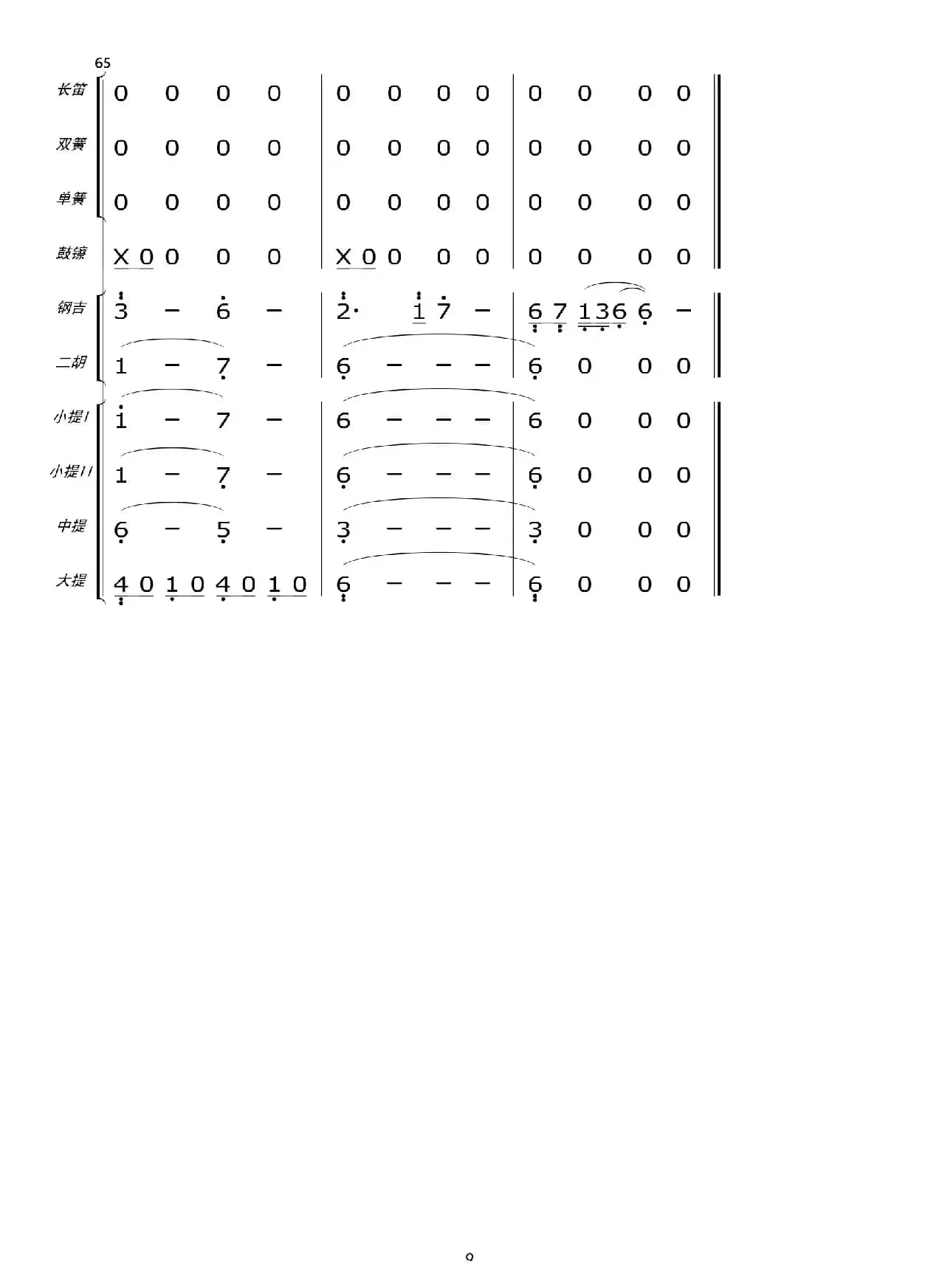 琅琊榜：红颜旧（轻音乐总谱）