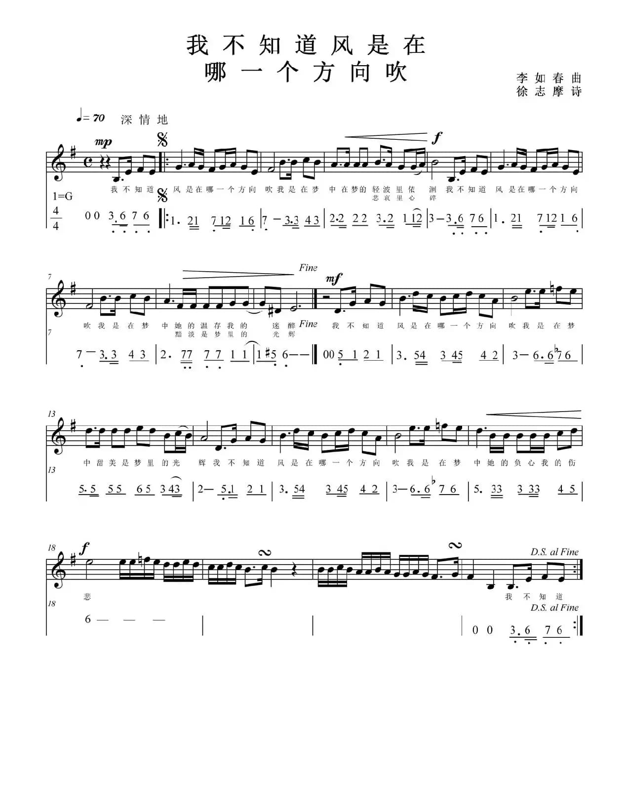 我不知道风是在哪一个方向吹