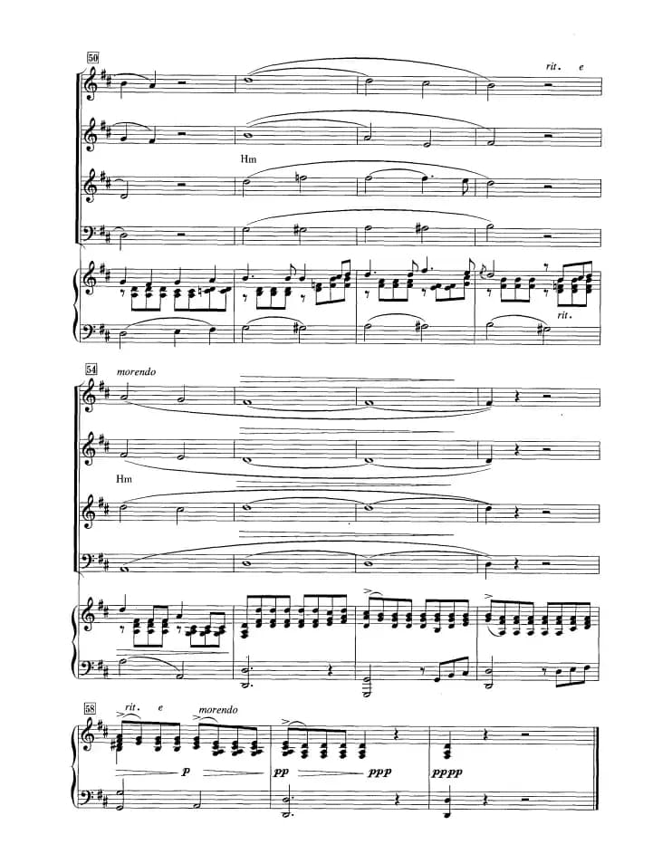 致音乐（正谱 合唱）