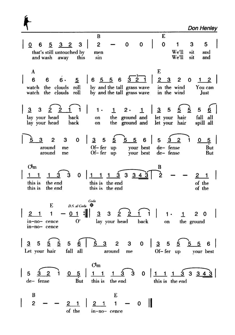 The end of the Innocence（纯真的终结）