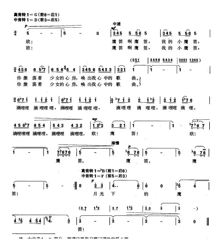 欧!鹰笛(又名:哦,鹰笛)