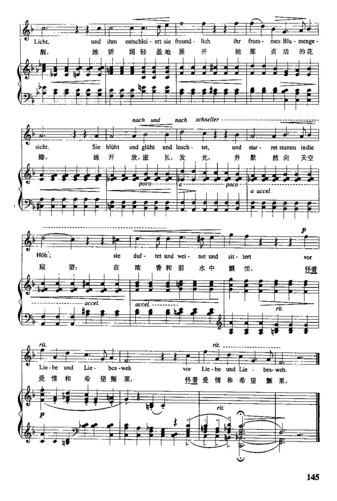[德]莲花（中外文对照、正谱）