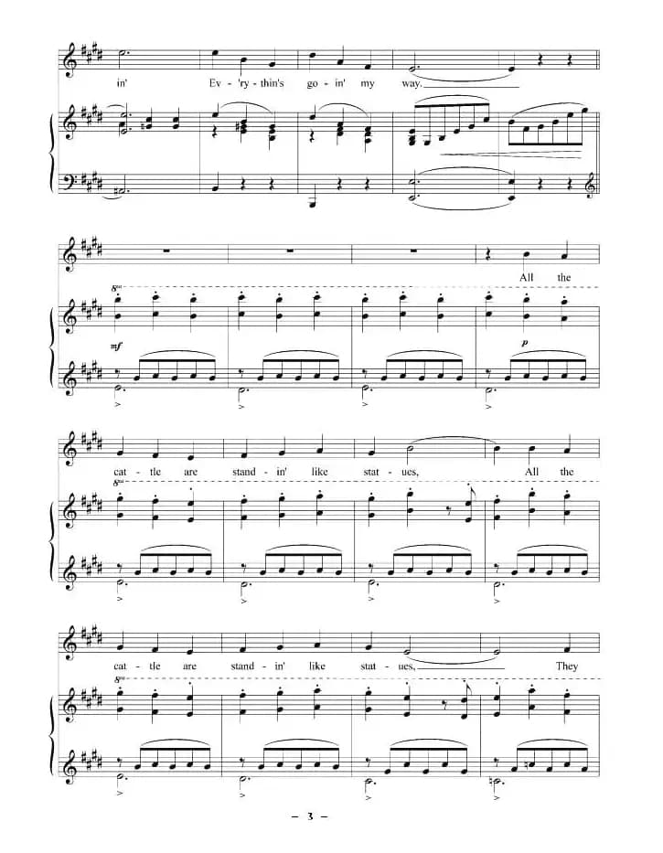 啊,，多么美丽的早晨（正谱 [美]）