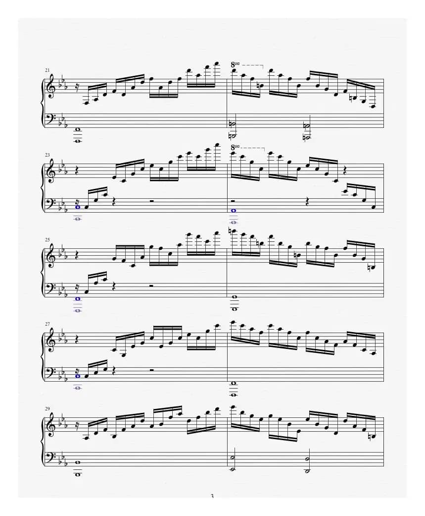 焦渊棣练习曲No.1