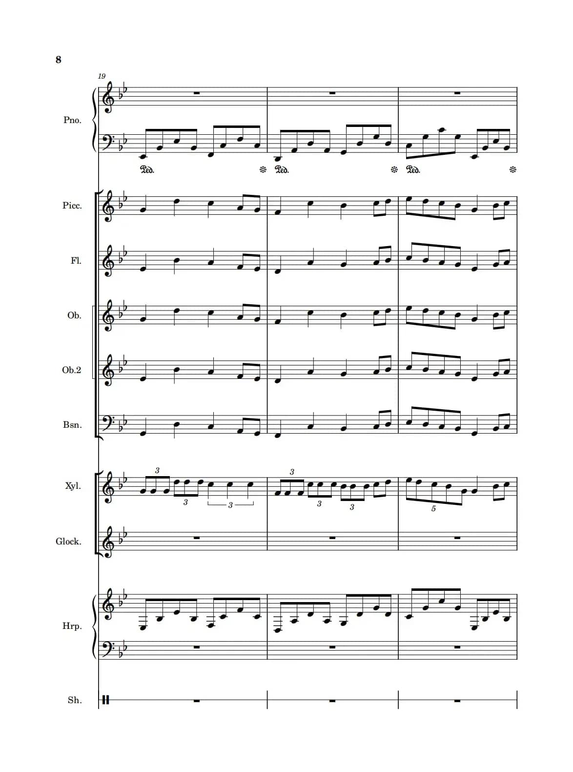 雪之梦（管弦乐版）