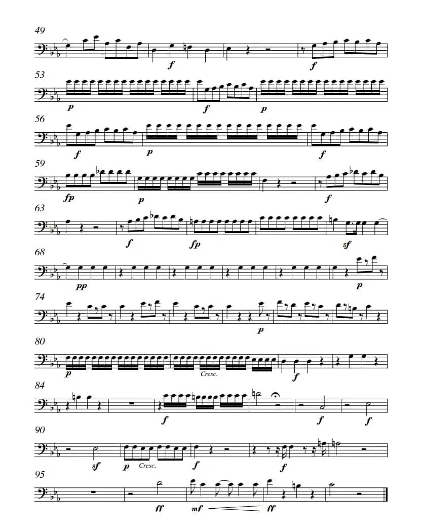 莫扎特-夜之女王的咏叹调（铜管五重奏）