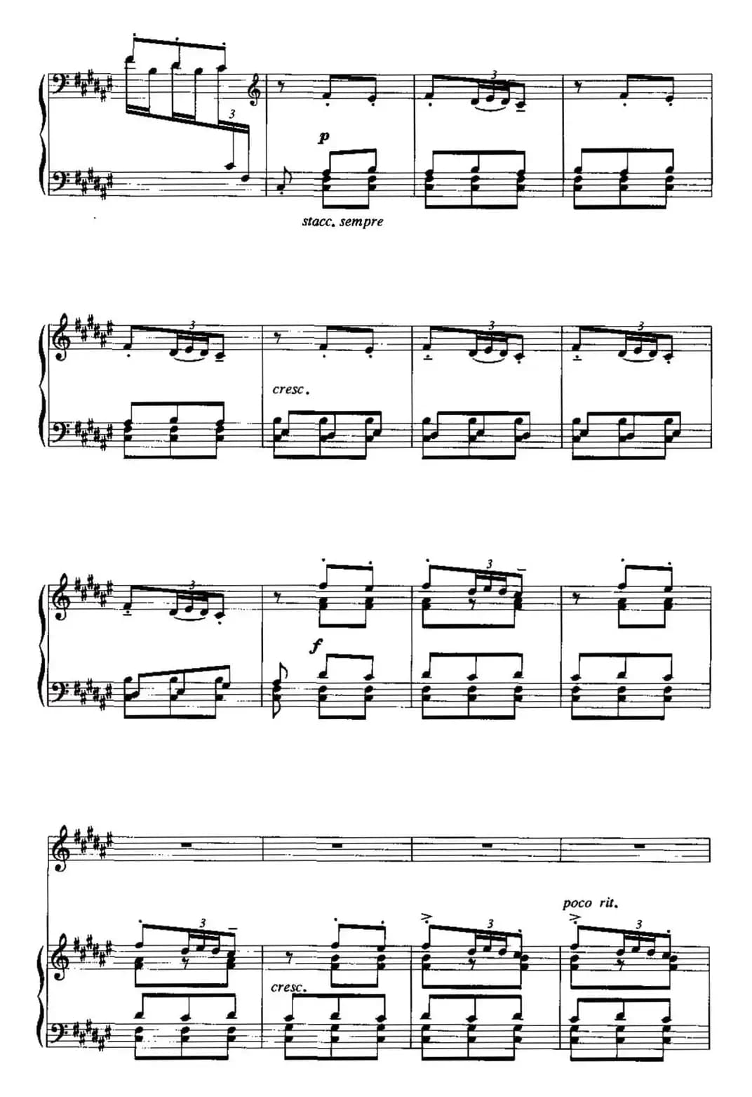 [西班牙]霍达（中外文对照、正谱）