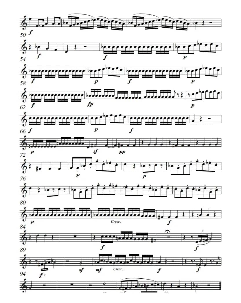 莫扎特-夜之女王的咏叹调（铜管五重奏）