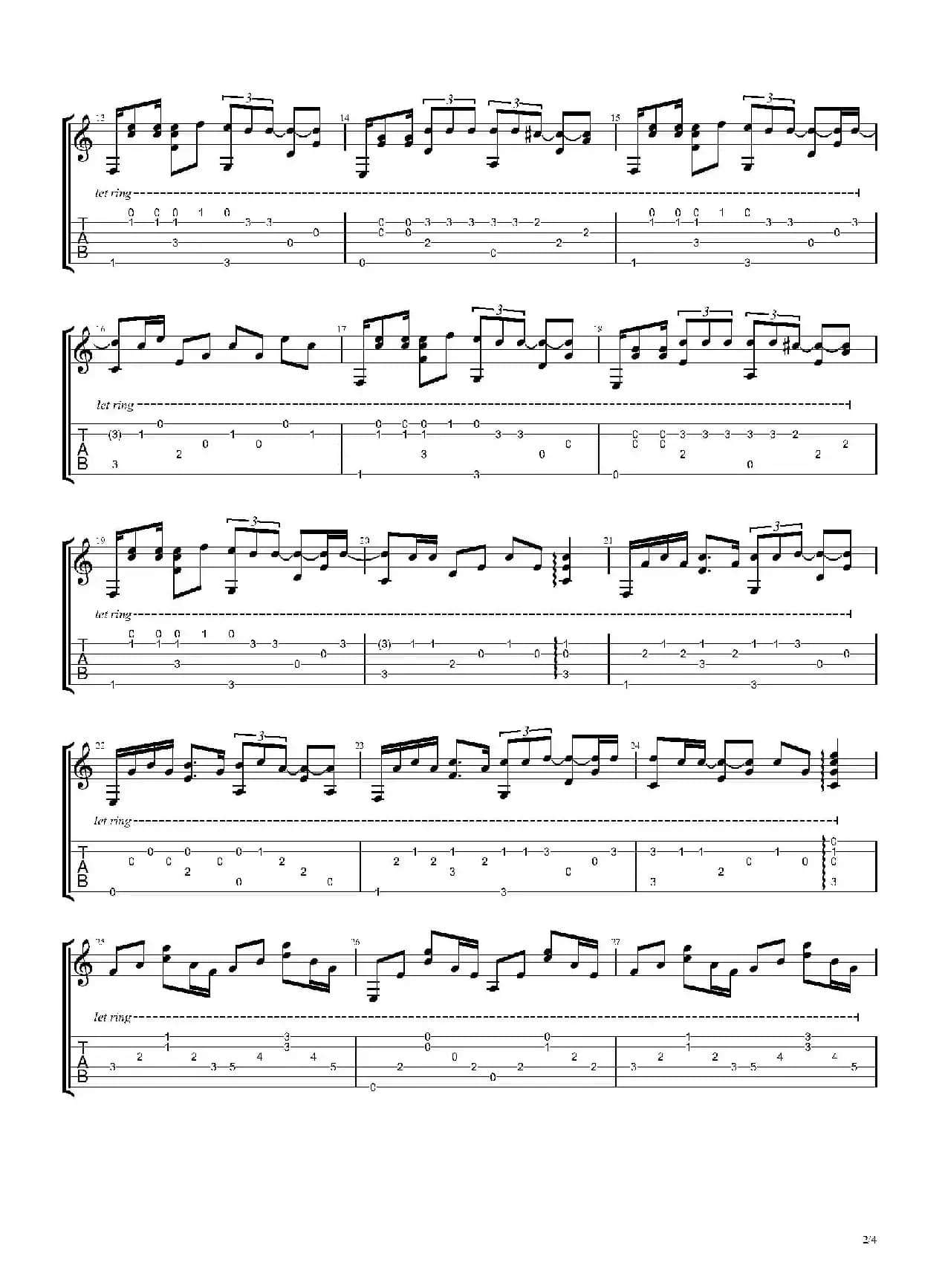 奇妙能力歌（指弹改编版·独奏）