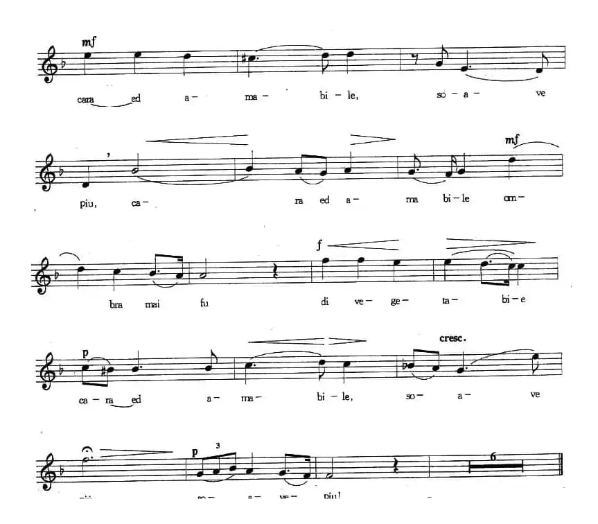 [德] 绿树成荫（五线谱 ）