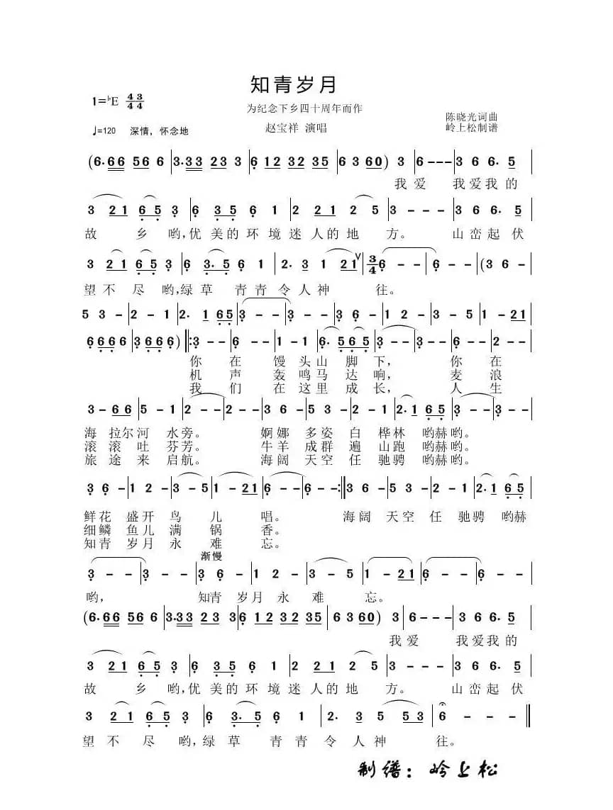 知青岁月（陈晓光专辑）