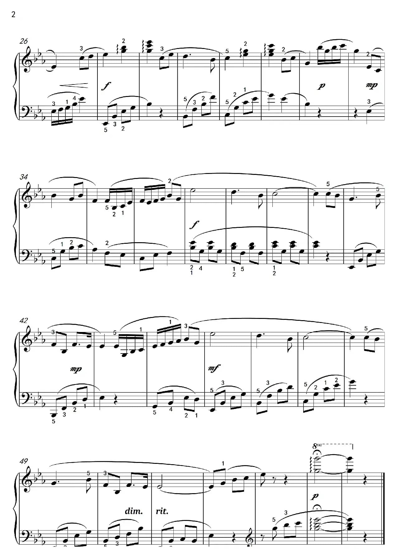 雁南飞（沈建国钢琴版）