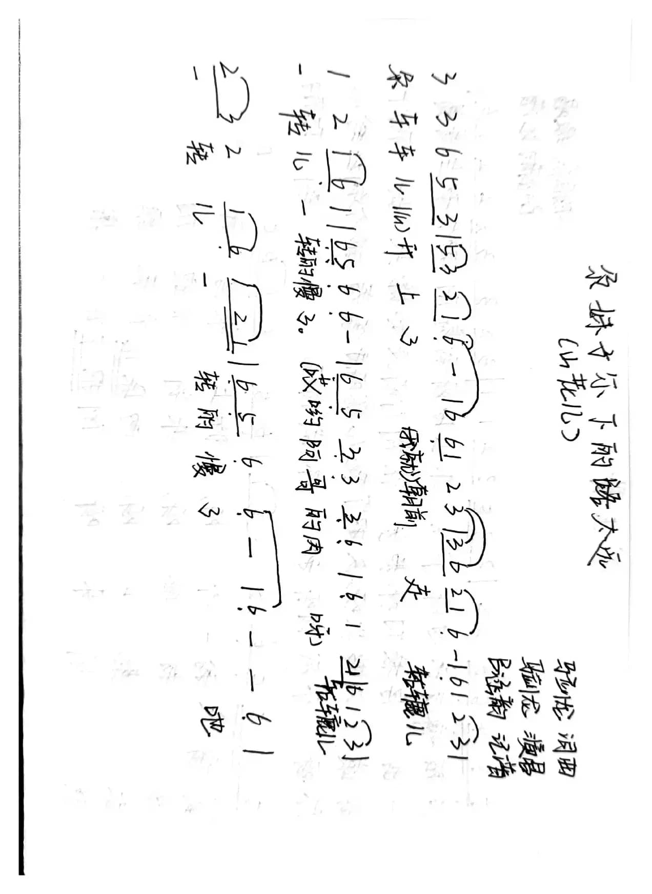 尕妹子尔下的路太远（山花儿）