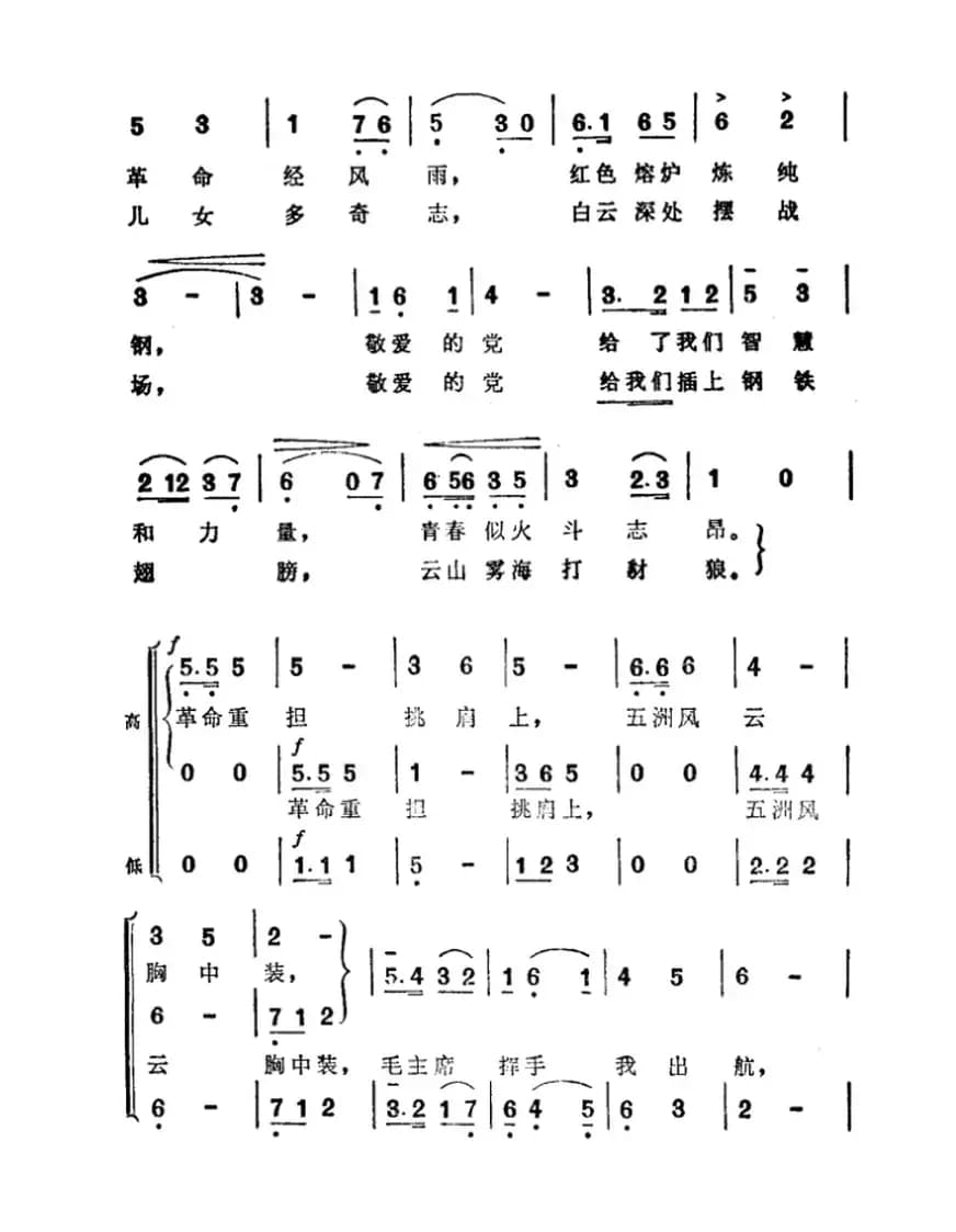 毛主席挥手我出航（纪录片《英姿飒爽上蓝天》主题曲）