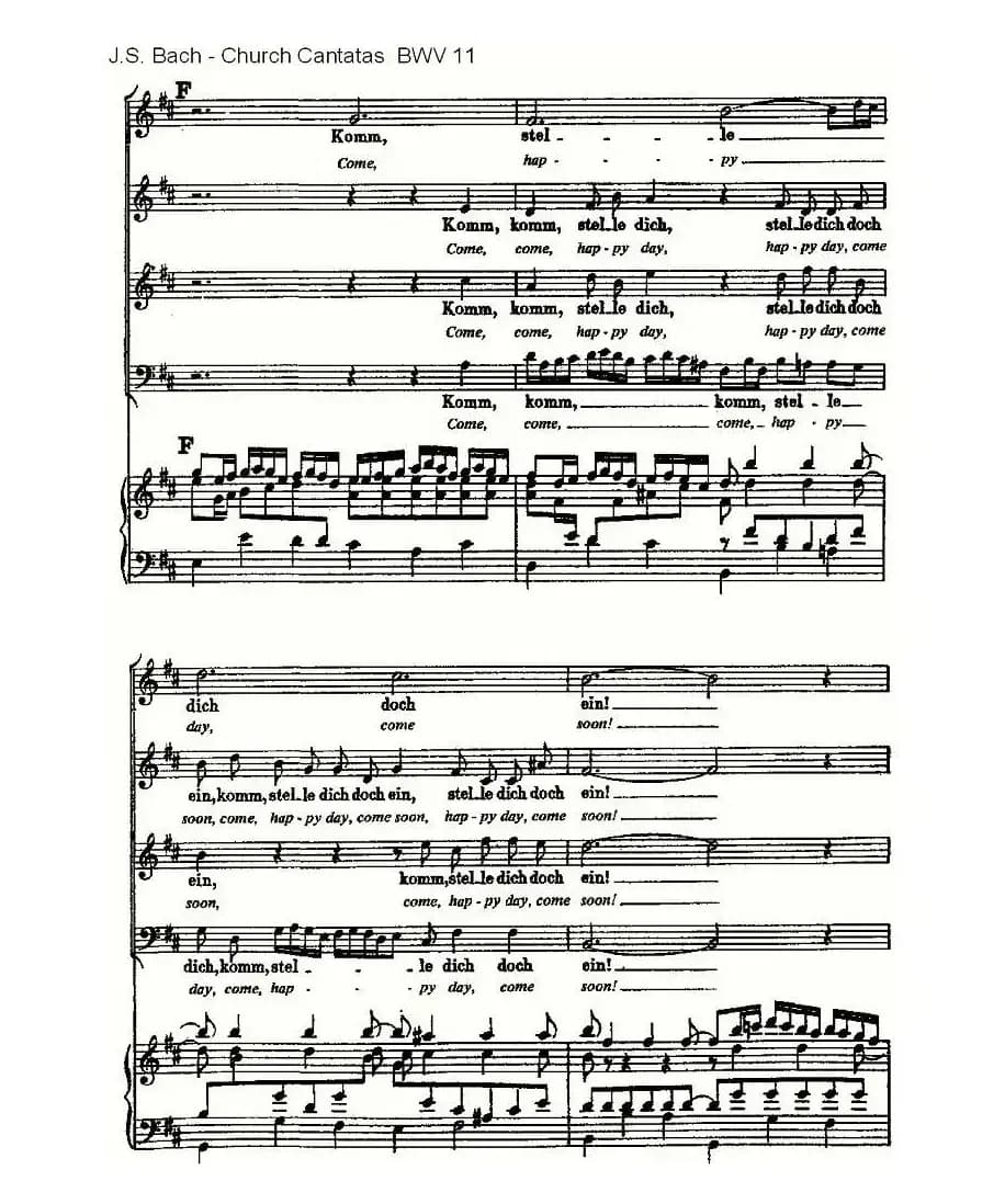 Lobet Gott in Seinen Reicben(颂扬上帝)