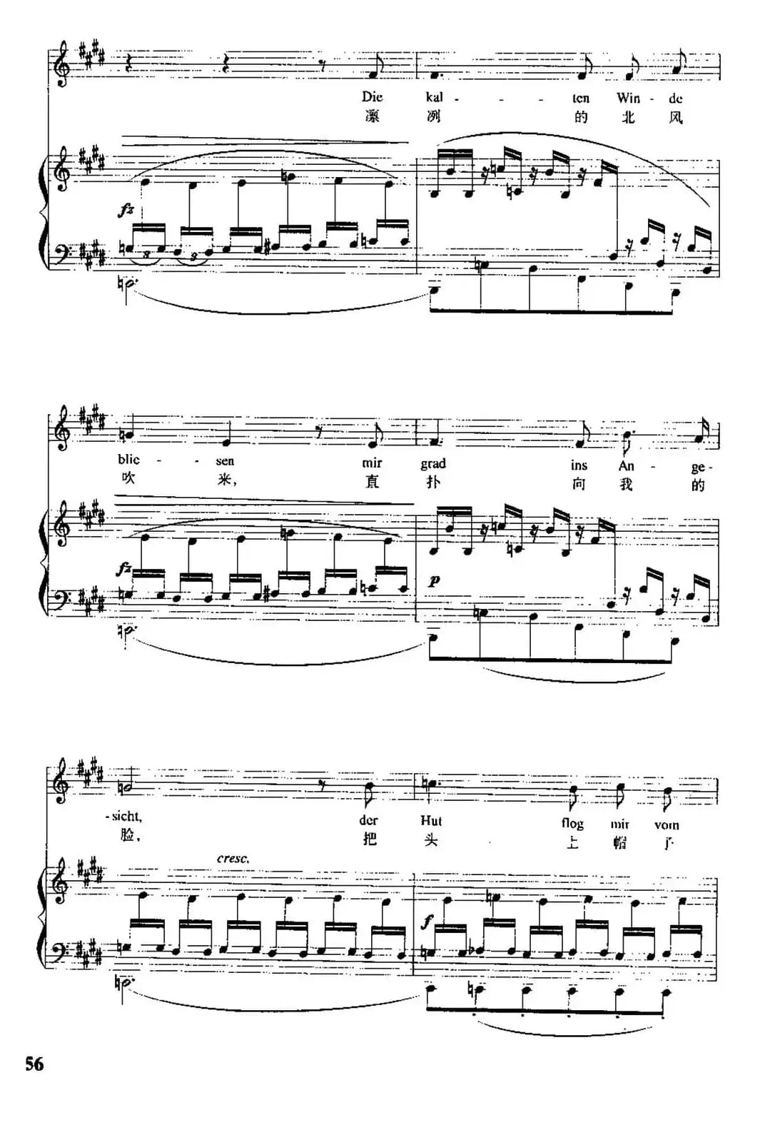 [奥]菩提树（中外文对照版、正谱、邓映易译配版）