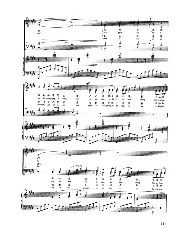 大漠之夜（正谱）