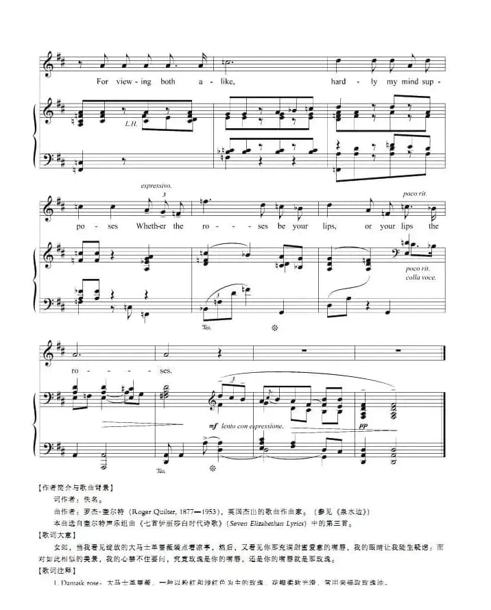 大马士革蔷薇（正谱 [英]）